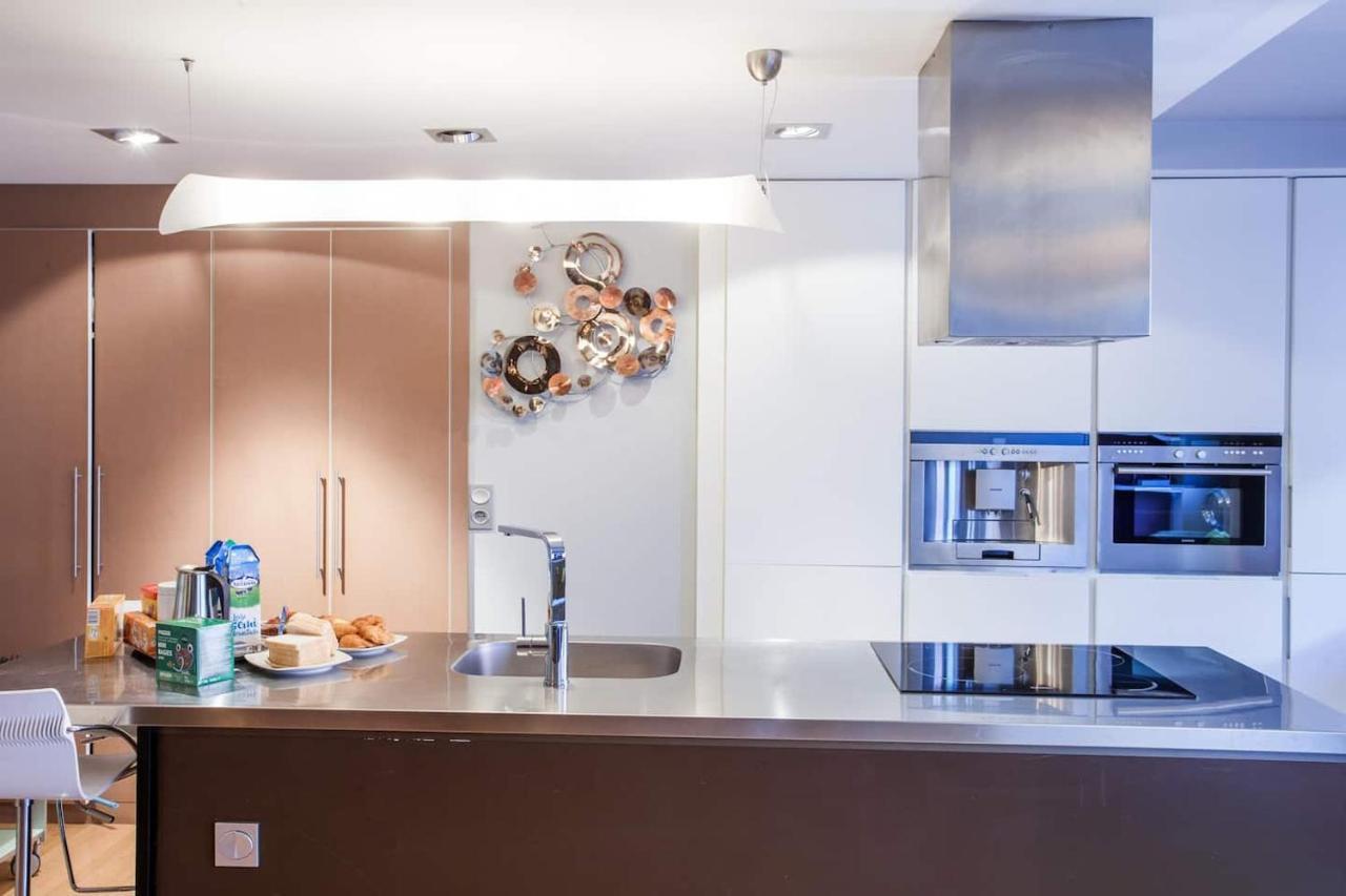 Piso Moderno, Centrico Y Con Garaje Gratis Apartamento Bilbau Exterior foto