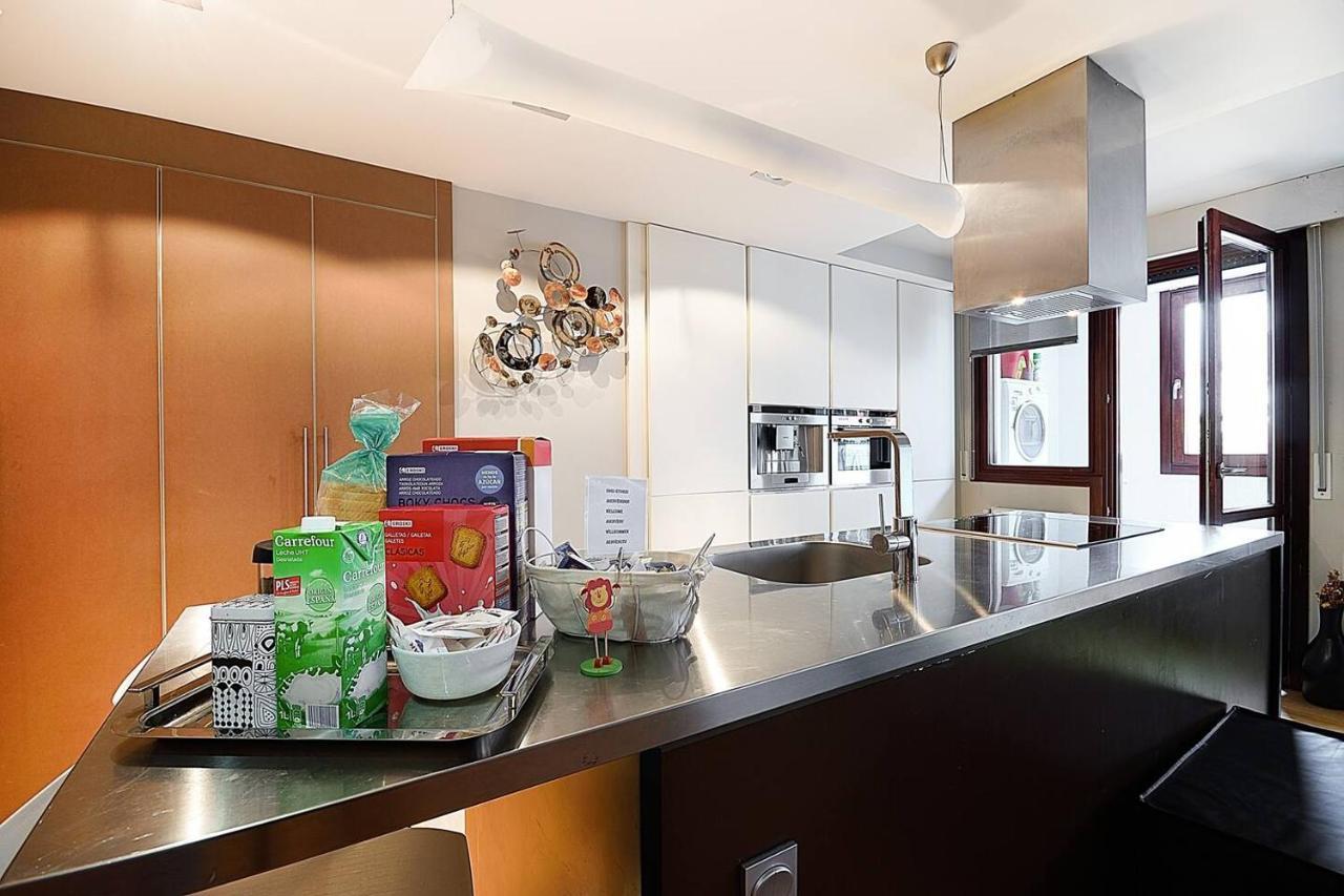 Piso Moderno, Centrico Y Con Garaje Gratis Apartamento Bilbau Exterior foto