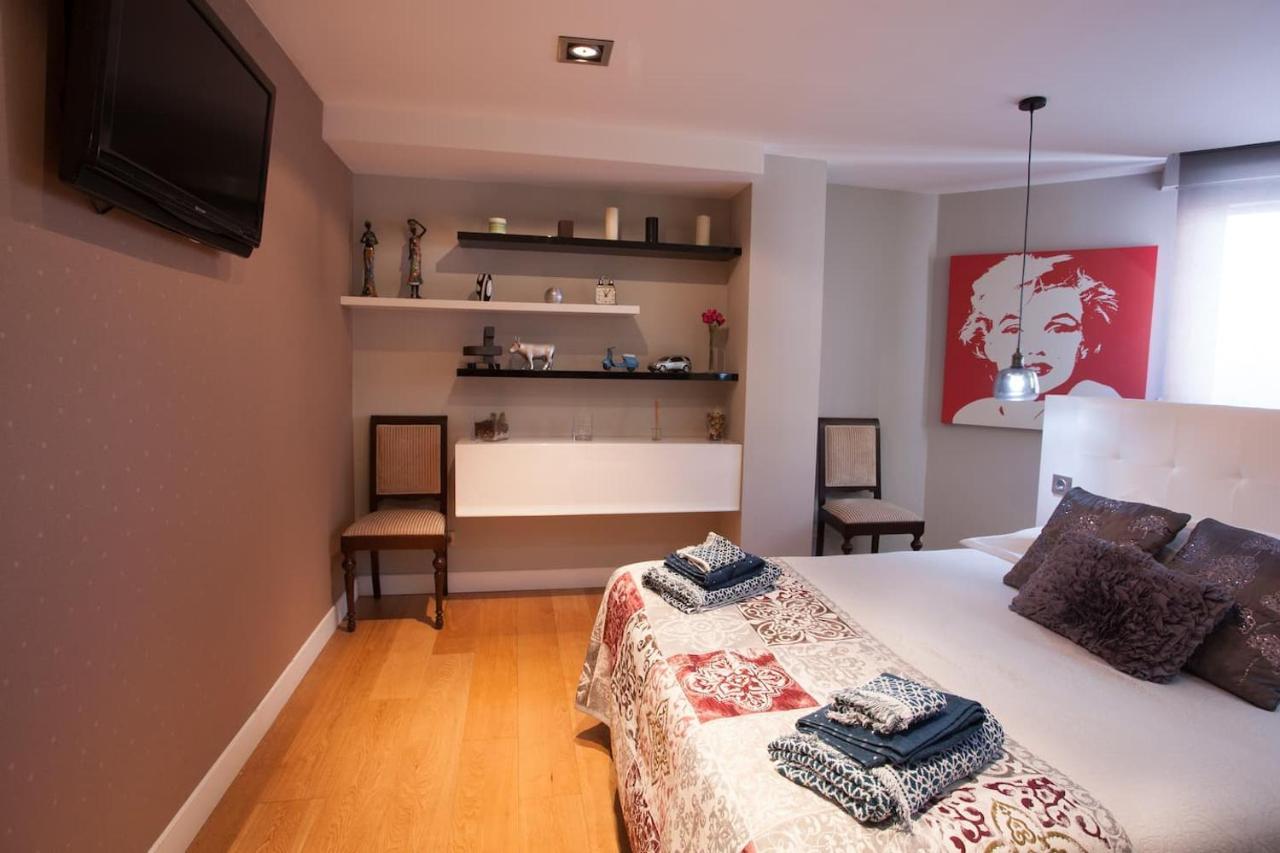 Piso Moderno, Centrico Y Con Garaje Gratis Apartamento Bilbau Exterior foto