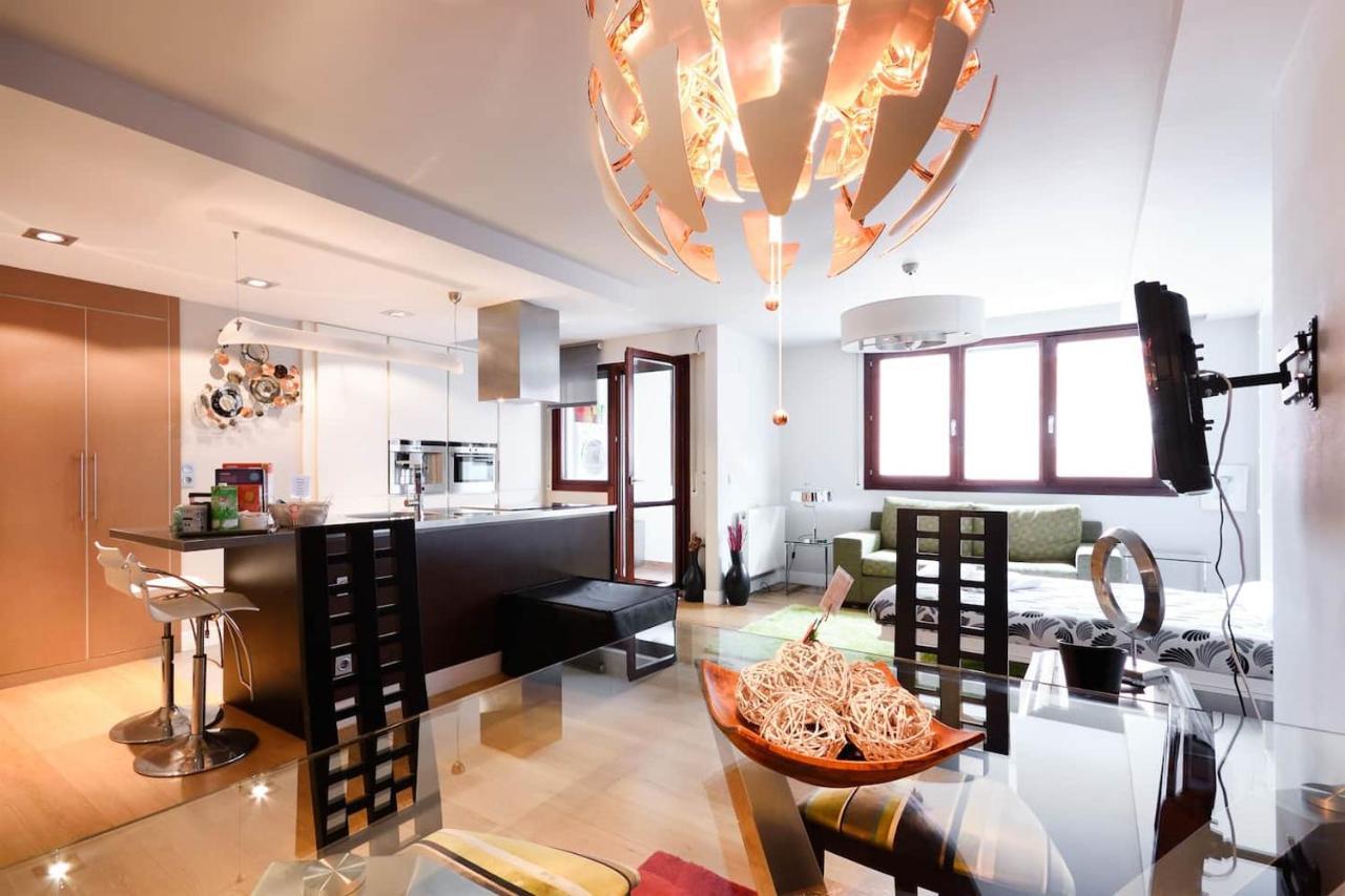 Piso Moderno, Centrico Y Con Garaje Gratis Apartamento Bilbau Exterior foto